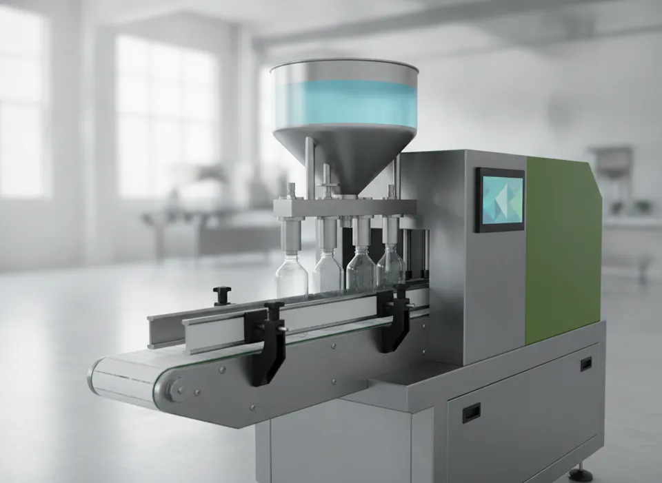 4-Head Piston Filling Machine