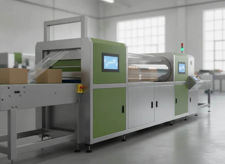 Automatic L-Bar Sealer with Shrink Tunnel