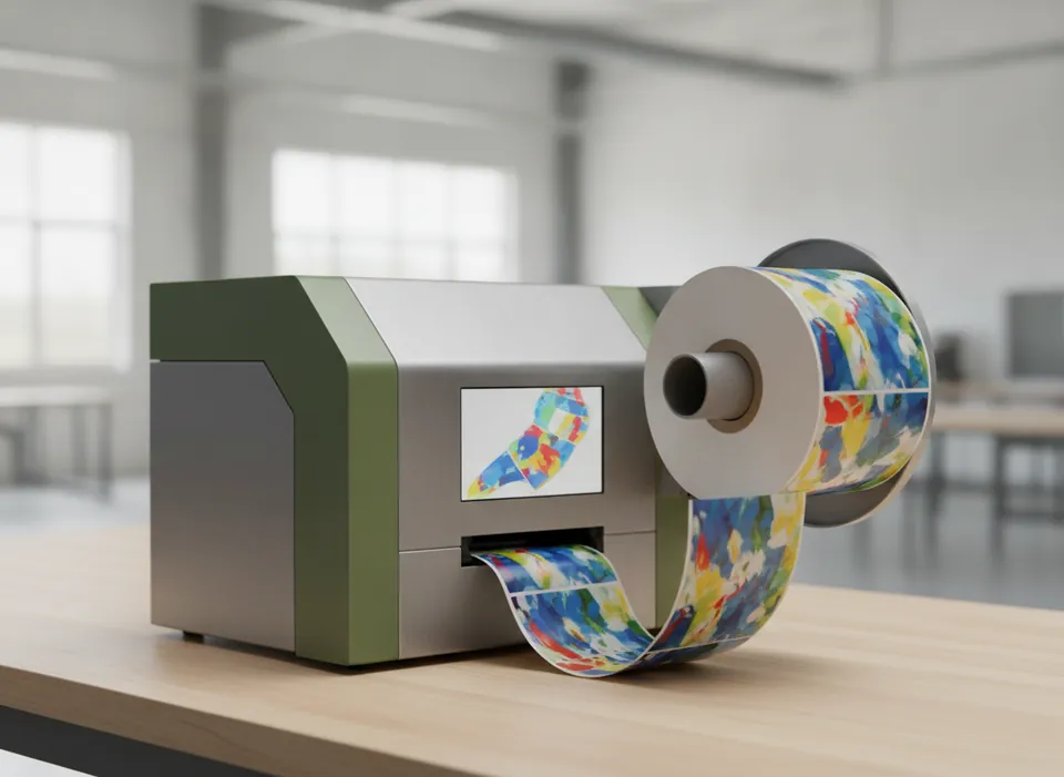 Colour Inkjet Label Printer