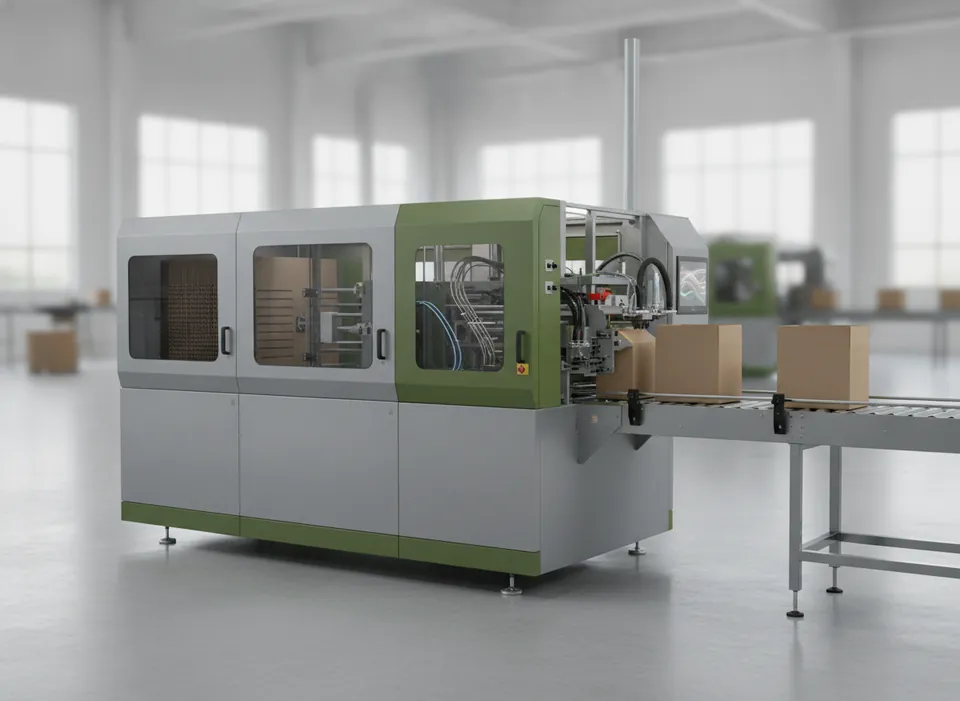 High-Speed Hot-Melt Case Erector