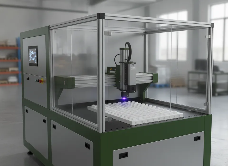 Large-Format UV Batch Marking System