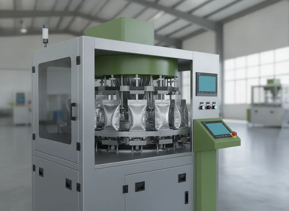 Rotary Premade Pouch Packing Machine